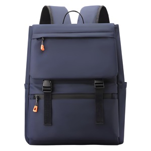 Custom Factory Custom Logo Shoulder Stock Waterproof Simple Design Usb Business Travel Laptop <b>Roll</b> <b>Top</b> <b>Backpack</b> - Product Image 3