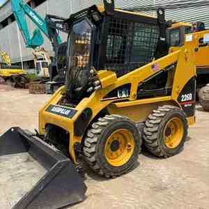 รถตักล้อยางมือสอง Caterpillar 226B CAT 226B พร้อมเครื่องยนต์ ปั๊ม ลูกปืน ราคาดีที่สุด ได้รับการรับรองมาตรฐาน CE - Product Image 1