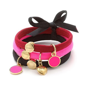 Logo personalizzato Ciondoli Elefante Cuore Banana Charms In Metallo Decorato Legami Elastici Dei Capelli Fasce Per Capelli Legami Dei Capelli Del Braccialetto - Product Image 4