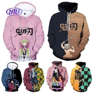 Sudadera con Capucha <span class=keywords><strong>Kimetsu</strong></span> <span class=keywords><strong>No</strong></span> <span class=keywords><strong>Yaiba</strong></span> Kamado de <span class=keywords><strong>Manga</strong></span> Larga con Estampado 3D de 12 Estilos, Sudadera Unisex con Mangas, Camisetas para Hombre - Product Image 2