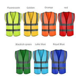 Warnschutzkleidung Bau-Bekleidung Sicherheit Geologen Nacht-<span class=keywords><strong>Reiten</strong></span> Radfahren Reflektierende Westen - Product Image 6