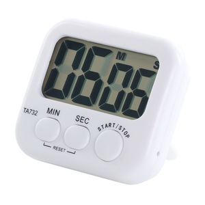 Minuteur numérique Ta732 à compte à rebours 60 min, contrôle tactile, carré, en plastique, pour cuisine, bureau, pâtisserie, usage domestique - Product Image 2