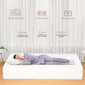<span class=keywords><strong>Matelas</strong></span> en mousse à mémoire de forme pour lit king size, base renforcée haute <span class=keywords><strong>densité</strong></span>, durable, stabilité à long terme - Product Image 3