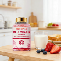 Gommes multivitaminées sans sucre de haute qualité pour les femmes Supplément multivitamines-aliments de santé Vegan Gummy