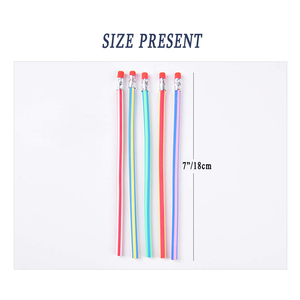 Lápiz Flexible con Borrador para Niños, Plegable, Suave, Nuevo, Material Escolar Flexible para Niños, Mágico - Product Image 4