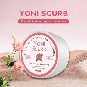 Exfoliante Yoni de 100G con pH Balanceado, Limpiador Íntimo de Marca Propia para Mujeres, Exfoliante para el Área Íntima con Aceite de Yoni - Product Image 1