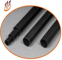 3K Mat 10Mm 15Mm 20Mm Aanpasbare Frp Grp Carbon Glasvezel Ronde Buis