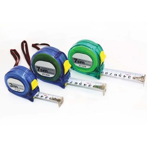 Promoción MYJ cinta métrica de 5m entrega rápida bonita métrica negocios plástico acero al carbono Ruban Mesurer En Acier 5M rojo métrico M - Product Image 4