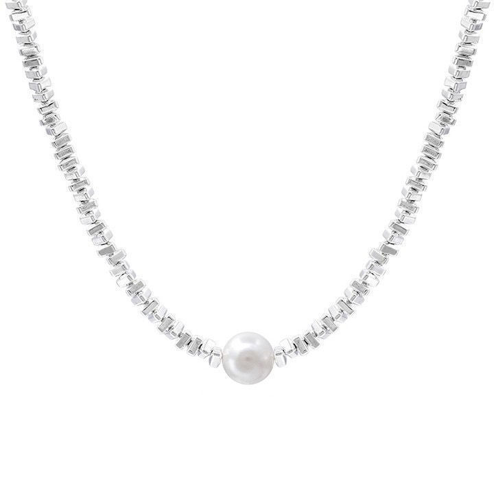 Vintage Alloy Multi layer Pearl Necklace