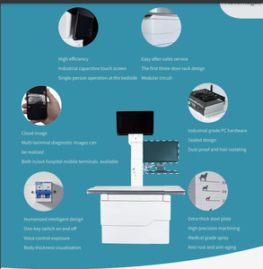 32 kW tần số cao kỹ thuật số Bác Sĩ Thú Y DR X-Ray Bảng động vật nhỏ Xray huỳnh quang thiết bị cố định thú y Dog x Ray máy - Product Image 5
