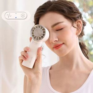 Mini Ventilador de Refrigeración Portátil Recargable de Alta Calidad con Compresa de Hielo Inteligente - Product Image 1