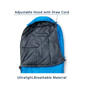 मम्मी स्लीपिंग बैग 4 सीज़न गर्म और ठंडे मौसम में, यात्रा और आउटडोर के लिए कैंपिंग स्लीपिंग बैग