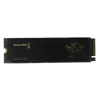 SSD Great Wall GW5000 Internal PCIe Gen4 3D NAND TLC 256GB-2TB 4200-5000MB/s Baca 2000-4500MB/s Tulis 5 Tahun Garansi Baru untuk Desktop