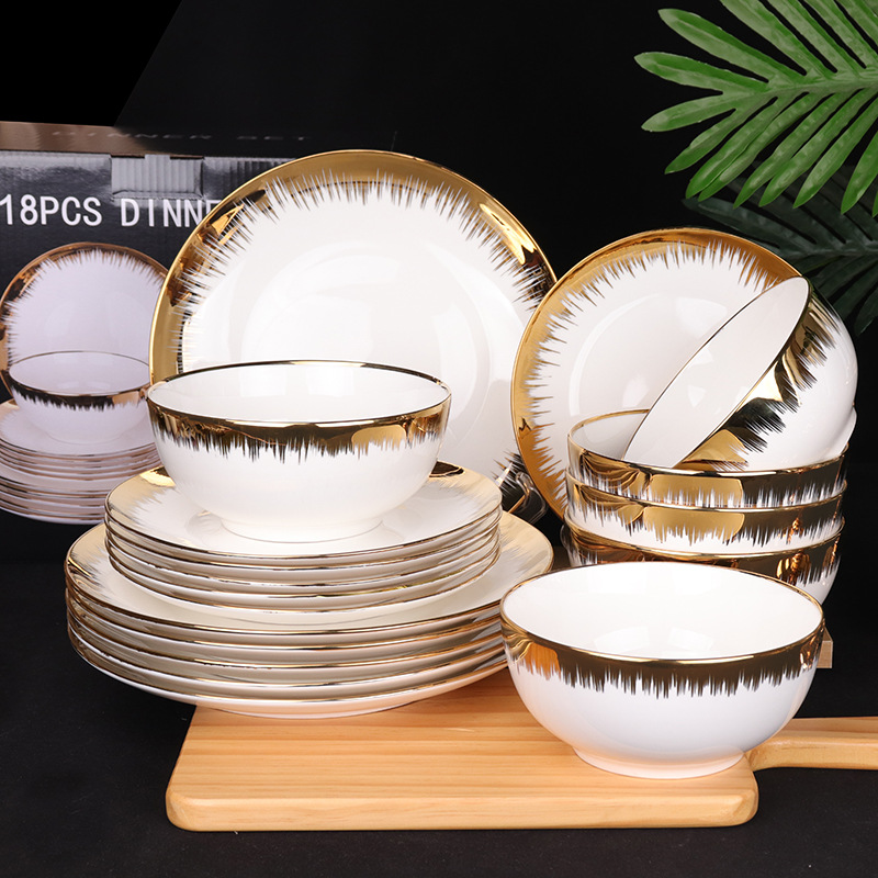 White gold-18pcs set