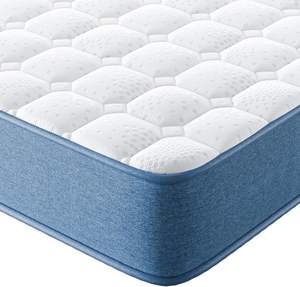 Colchón Híbrido de Gran Soporte, Construcción Multicapa, Colchón de Muelles Ensacados de 10 Pulgadas para una Sensación Firme en Suites Residenciales - Product Image 1