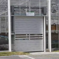 Portes à enroulement rapides en alliage d'aluminium pour entrepôt, à action rapide, à spirale, pour l'exportation
