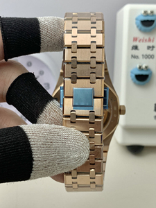 <span class=keywords><strong>Montre</strong></span> mécanique pour <span class=keywords><strong>homme</strong></span> de haute qualité 15500 en acier inoxydable avec mouvement automatique, cadran à aiguilles résistant à l'eau - Product Image 3