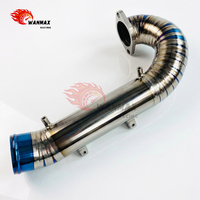 أنبوب دخول هواء توربيني عالي الأداء من التيتانيوم لهوندا سيفيك تايب آر FK8 K20C1 لتحسين نظام سحب الهواء