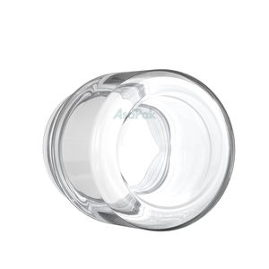 Tapa de plástico blanca mate para lata de aluminio, etiqueta personalizada, frasco de vidrio transparente de 2 onzas resistente a niños para medicamentos - Product Image 6