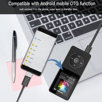 Reproductor de música sin pérdidas BT, MP4, MP3, pantalla TFT LCD, Walkman, E-book, compatible con tarjeta TF, grabadora de Audio, sonido sin pérdidas, reproductor de MP3