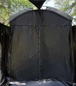 Carpa Familiar Impermeable Negra para Acampar, Carpa <span class=keywords><strong>de</strong></span> Cabina 2 en 1 para 6-8 Personas con <span class=keywords><strong>Toldo</strong></span> y Mosquitera para Acampar en Todo Tipo <span class=keywords><strong>de</strong></span> Clima - Product Image 6