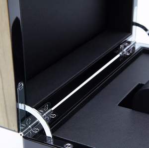 Reloj de Madera Rectangular Personalizado DS, Hecho a Mano, Ecológico, de Alta Calidad, con Logotipo Grabado, Venta al Por Mayor, con Funda Individual de Gamuza - Product Image 5