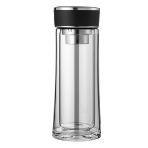Double Wall Glass Tea Cup With Filter Heat Resistant Insulated For Gift - Product Image 5