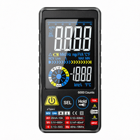 Multimeter Digital 615 Otomatis Layar Sentuh Pintar Isi Ulang 6000 Hitungan Pengukur Tegangan Arus ACDC Peralatan Teknisi Listrik