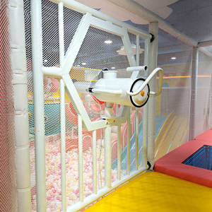 ציוד משחקים מקורה להתאמה אישית ציוד משחקים לילדים's קיר טיפוס פנימי משחקים מפלסטיק עץ - Product Image 6