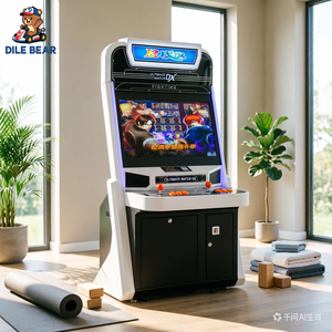 Máquina de Juegos Arcade Dile Bear de 32 Pulgadas HD LCD con Dos Jugadores, Gabinete Metálico, KOF Boxing, Aceptador de Billetes ICT, Funcionamiento con Monedas - Product Image 3