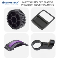 Fabricación de moldes de plástico ODM en lotes pequeños, hebillas de nailon coloridas, piezas de inyección de plástico