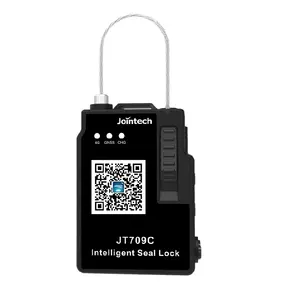 Electronic container seal padlock alarm with SMS/BT vehicle gps tracking logistic management