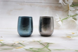 Tasse à thé d'extérieur en métal double Hommes et femmes Café Fabricants de tasses à eau en titane Vente en gros Bouteille en titane de 260ml - Product Image 2