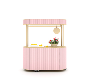 Bancone Bar Mobile Personalizzato di Nuovo Design, Tavolo da Cocktail per Arredamento Commerciale e Casa, per Caffetterie - Product Image 1