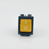 Nouveau produit Yongxing, série KCD2, interrupteur à bascule électrique 16A 250V, jaune avec lumière