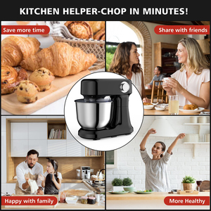 Cheftronic B03C 5L 12 Speed Baking <b>Mixer</b> Kitchen Appliance for Home Bakery Dough <b>Bread</b> Cake and Use 10L Stand <b>Mixer</b> - Product Image 5