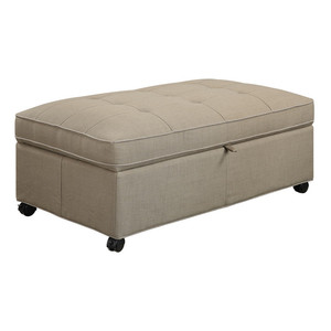 Fabricants directs <span class=keywords><strong>pas</strong></span> <span class=keywords><strong>cher</strong></span> salon rembourrées marron grand ottoman <span class=keywords><strong>banc</strong></span> - Product Image 5