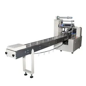 Foshan upper automatic pillow flow packing machine automatic bread packing machine