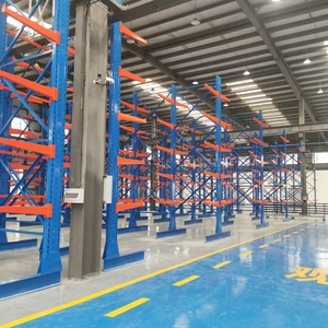 Système de rayonnage cantilever <span class=keywords><strong>industriel</strong></span> en acier pour le stockage de tubes et tuyaux en usine et entrepôt - Product Image 1