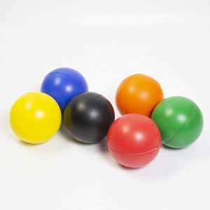 ลูกบอลบีบคลายเครียด PU โฟมคุณภาพสูง สีสันสดใส ขนาด 6.3 ซม. ขายส่ง ของเล่นส่งเสริมการขาย บรรเทาความเครียด - Product Image 2