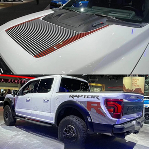 Nouvel autocollant de voiture pour Raptor R F150 2024, film <span class=keywords><strong>vinyle</strong></span> sportif et tendance pour coffre et capot moteur, accessoires - Product Image 1