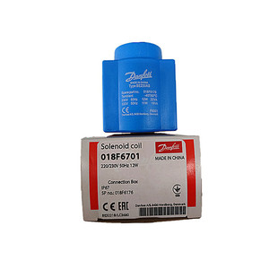 Danfoss <b>Refrigeration</b> Solenoid Valve Coil 018F6176 220V AC For Cooling Systems - Product Image 2