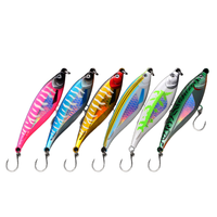 Leurre de pêche transfrontalier coulant type crayon 45g/13cm 90g/17cm, pour lancer longue distance depuis bateau, avec revêtement lumineux, qualité tournoi