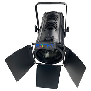 400W LED 유리 프레 넬 렌즈 프로젝션 라이트 전자 줌 RGBW CRI 95 DMX512 무대 조명 제어 - Product Image 4