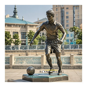 Estatua de Discobolus de Bronce Fundido a Tamaño Real, Figura Clásica Griega, <span class=keywords><strong>Escultura</strong></span> de Latón para Decoración de Exteriores - Product Image 4