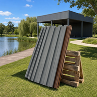 Tuiles de toit en panneaux sandwich en aluminium ignifuges durables - Design moderne pour chambre froide et hôtel - Isolation thermique et étanchéité