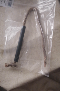 Cuerda para Encender <span class=keywords><strong>Fuego</strong></span>, Encendedor de Supervivencia, Cordón de Aluminio con Tubo Impermeable, Mecha Encerada para Camping, Senderismo y Excursionismo - Product Image 6