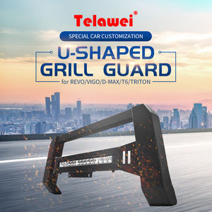 Parachoques delantero y trasero Universal para barra de Toro, protector de rejilla para coche, Revo hilux para Toyota <span class=keywords><strong>Vigo</strong></span>, para Ford Ranger T6 Triton, 1 unidad - Product Image 2