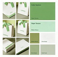 Boîtes cadeaux de luxe vert émeraude imprimées sur mesure, estampées à chaud en or, emballage rigide en carton pour bijoux et cosmétiques