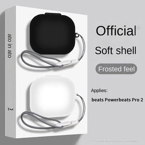 Beats Pro2 Silicone trường hợp bảo vệ cho nhịp đập Powerbeats Pro 2 in-tai cho tai nghe bluetooth trường hợp mềm - Product Image 6